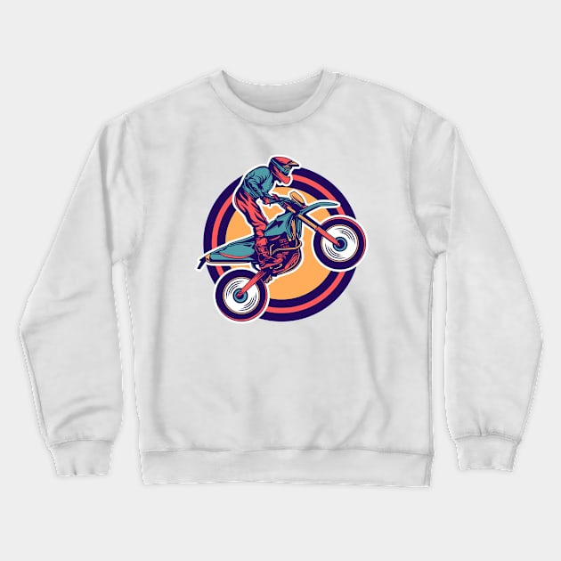 Adventure ride Crewneck Sweatshirt by Tuye Project